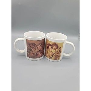 Cherub Angels Coffee Mug Smith Enterprises Set Of 2